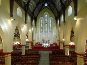 Inside St Patricks Church Mayobridge - Gallery View